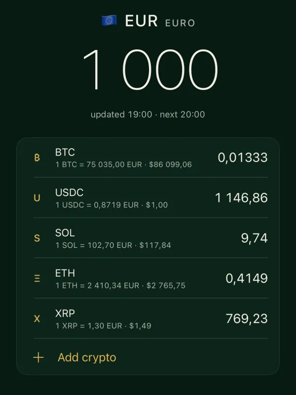 Крипто · iPhone