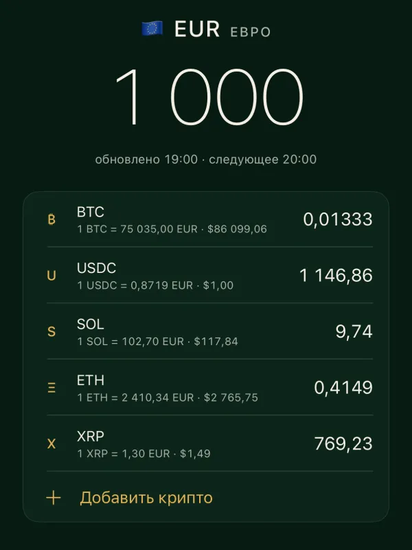Крипто · iPhone